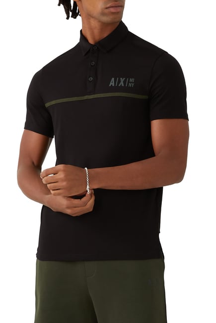 Contrast Tape Polo